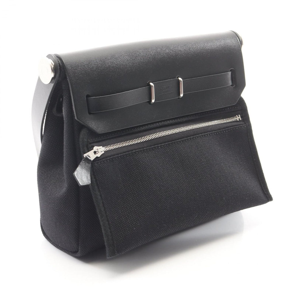 Hermes Shoulder Bag Herbag Zip Mini Black