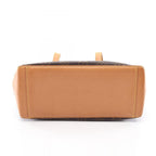 Louis Vuitton Shoulder Bag Cabas Piano Canvas Leather