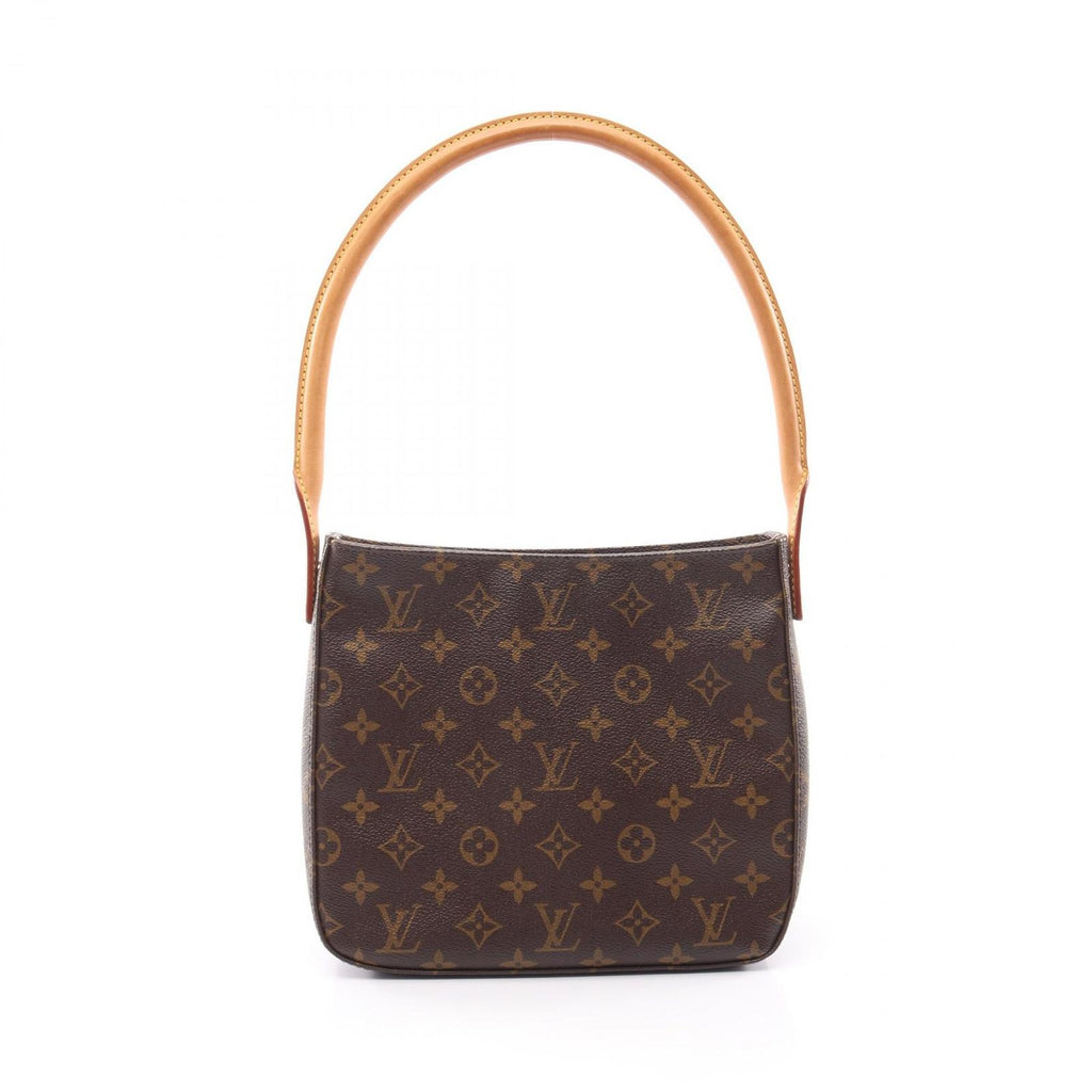 Louis Vuitton Shoulder Bag Looping MM Canvas Leather