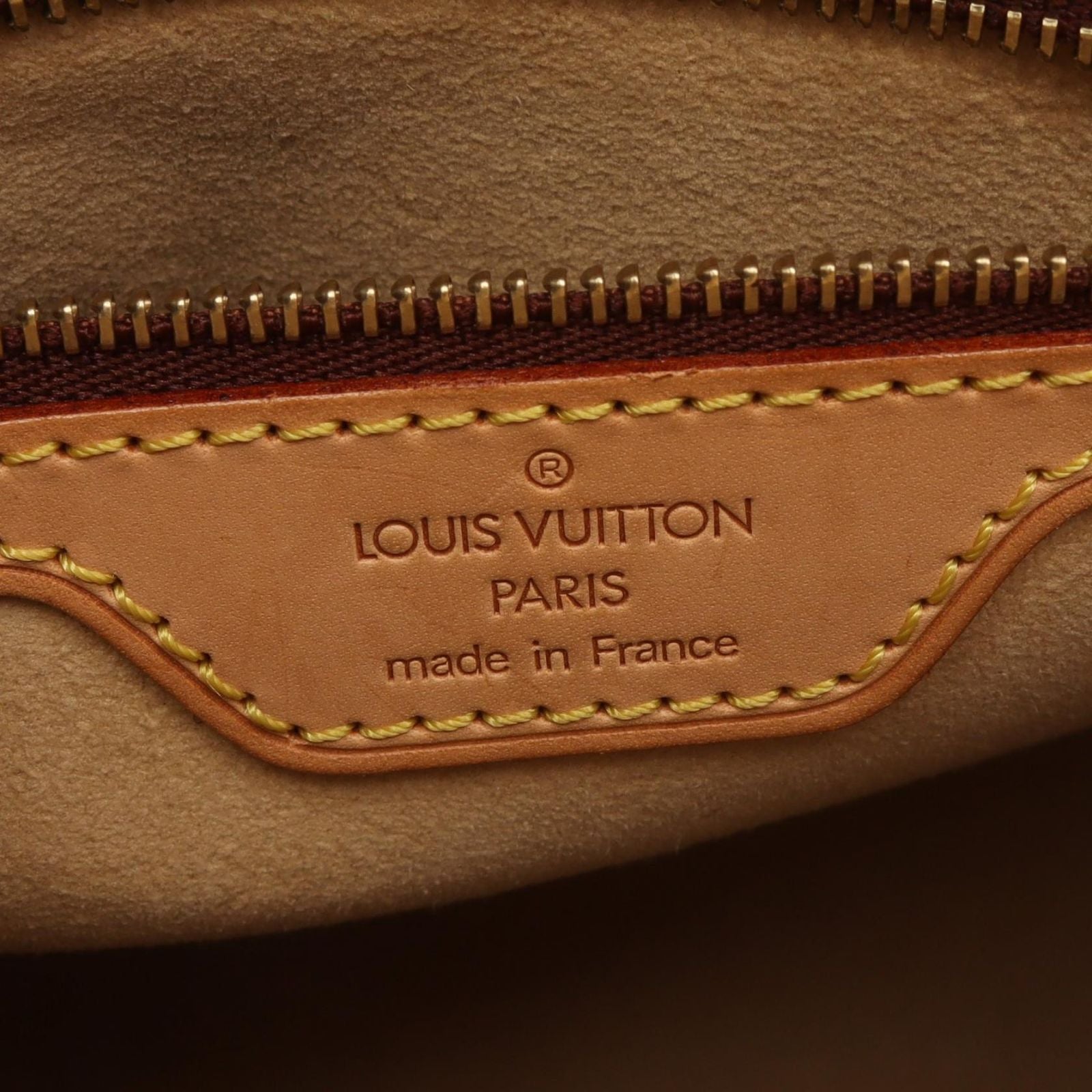 Louis Vuitton Shoulder Bag Looping MM Canvas Leather