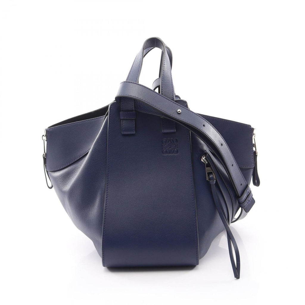 Loewe Handbag Hammock Small 2-Way 387 30 Navy Leather