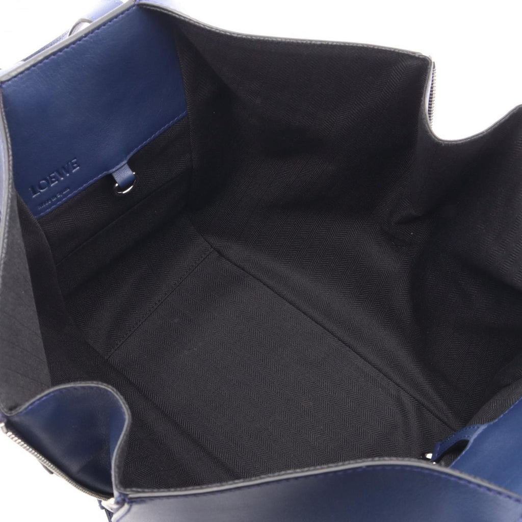 Loewe Handbag Hammock Small 2-Way 387 30 Navy Leather