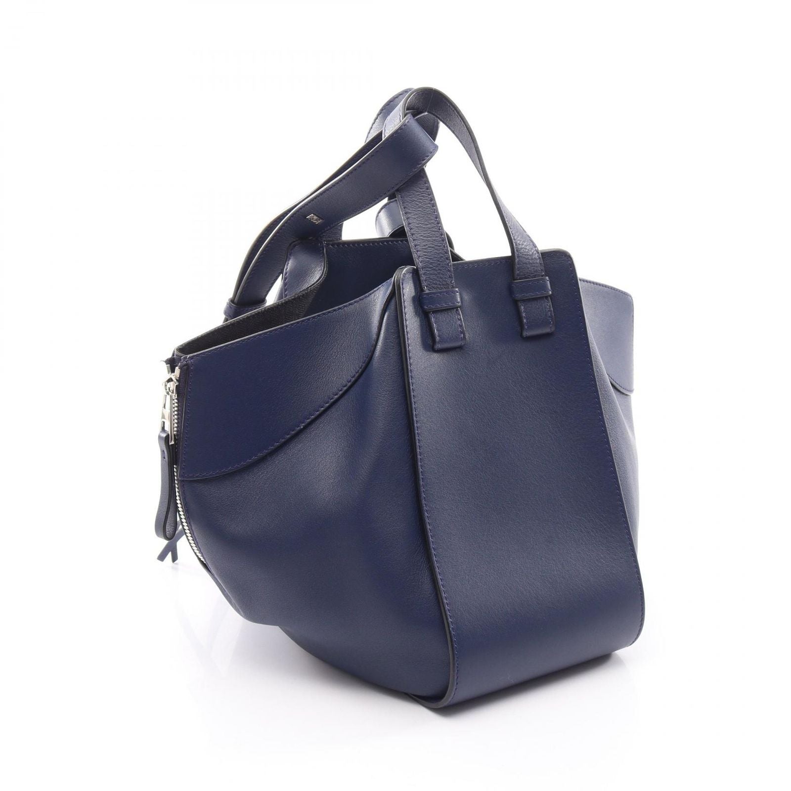 Loewe Handbag Hammock Small 2-Way 387 30 Navy Leather