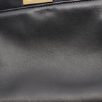 Fendi Handbag Mini Peekaboo 2-Way Black Leather