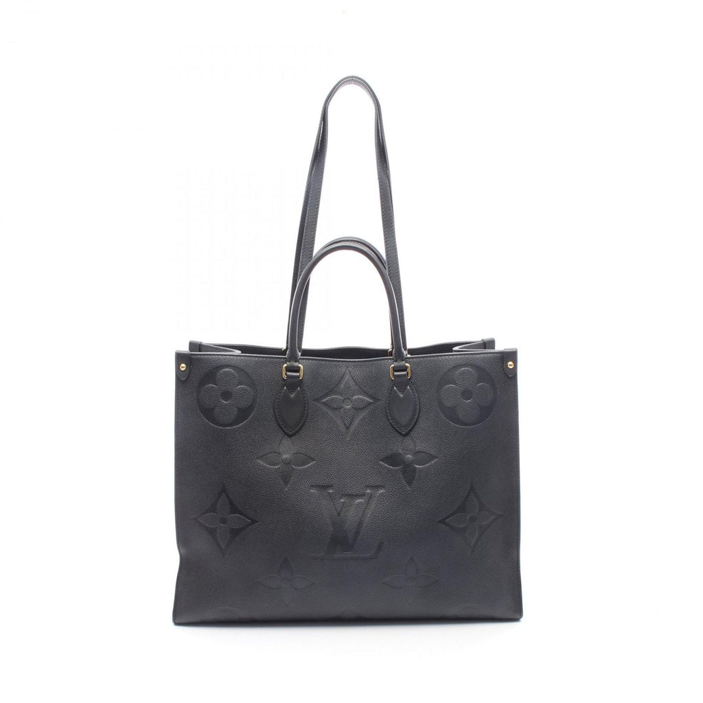 Louis Vuitton Tote Bag On The Go GM Noir Leather