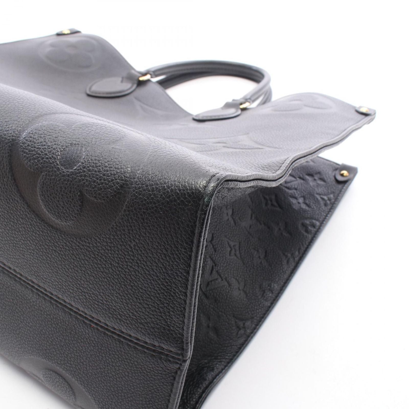 Louis Vuitton Tote Bag On The Go GM Noir Leather