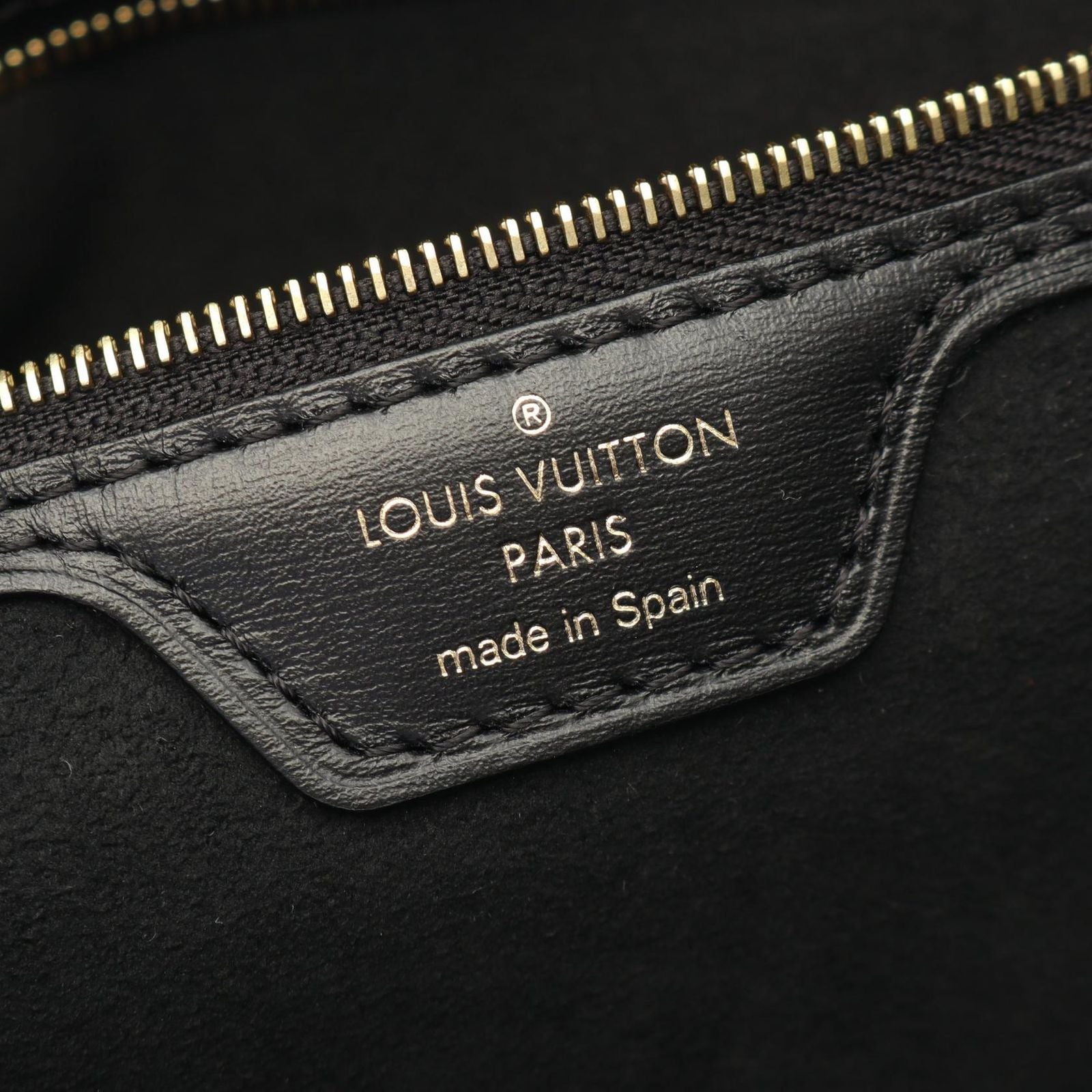 Louis Vuitton Tote Bag Neverfull MM Monogram Jacquard Noir Canvas Leather