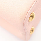 Louis Vuitton Handbag Capucines BB 2-Way Pink Leather
