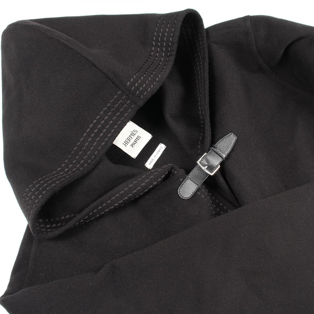 Hermes Albion Passant with Hood Cashmere Jacket — view 5