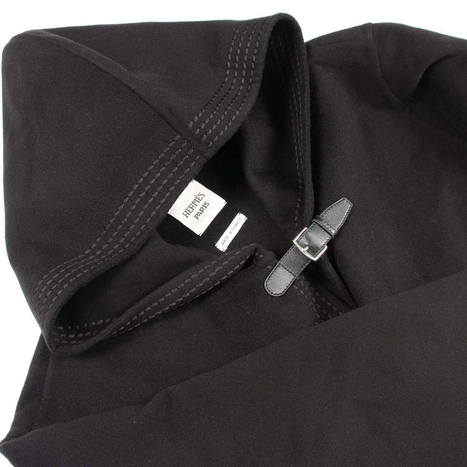 Hermes Albion Passant with Hood Cashmere Jacket — view 5