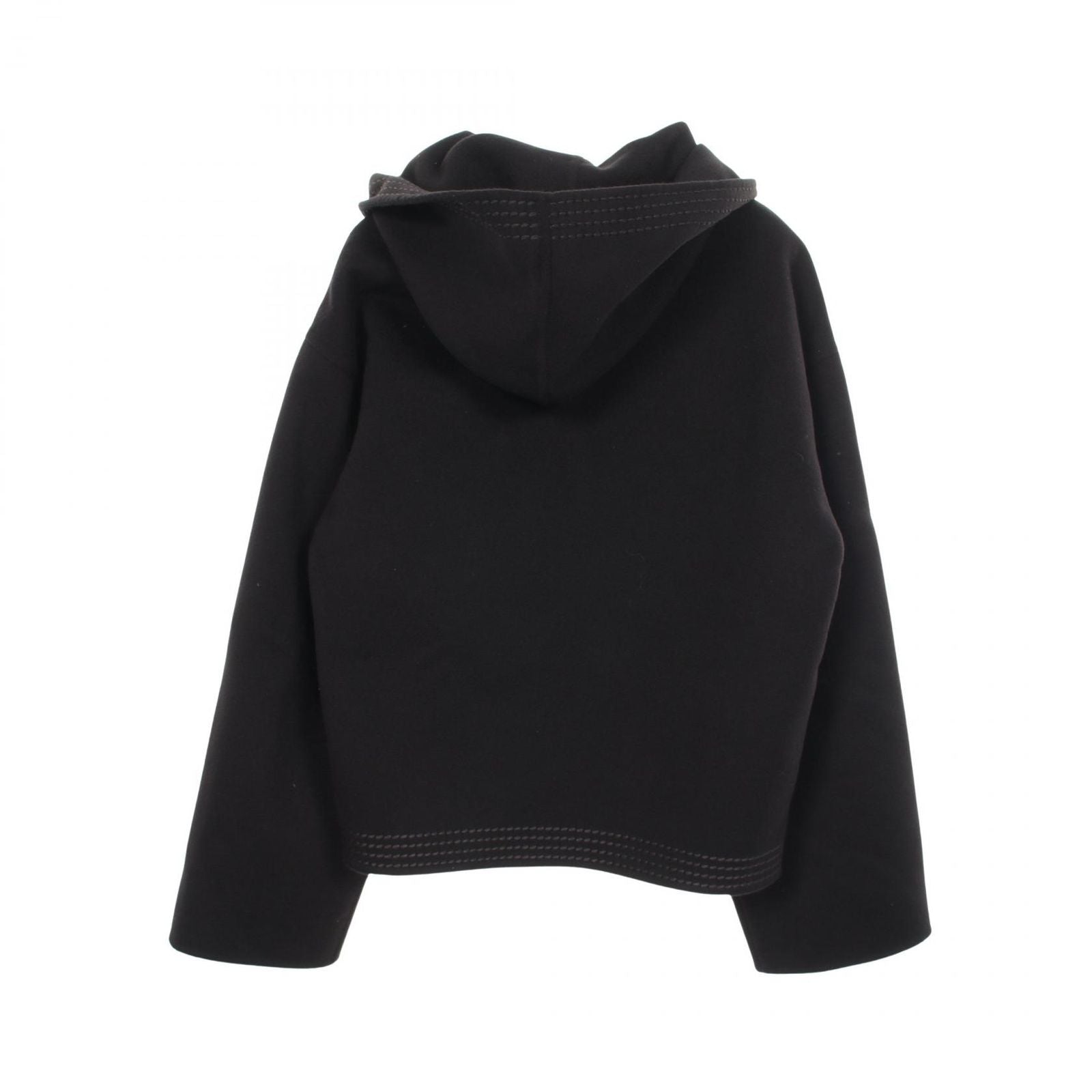 Hermes Albion Passant with Hood Cashmere Jacket — view 2