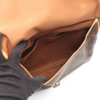 Louis Vuitton Shoulder Bag Saumur 30 Canvas Leather