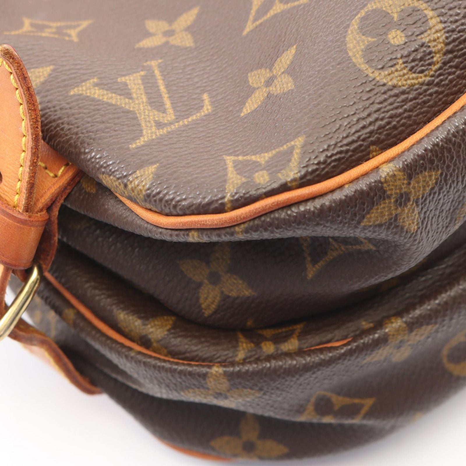 Louis Vuitton Shoulder Bag Saumur 30 Canvas Leather