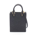 Louis Vuitton Handbag Petite Sac Plat 2-Way Noir Leather