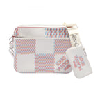 Louis Vuitton Shoulder Bag Trio Messenger Damier Giant Spray Leather