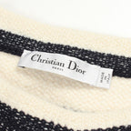 Dior Dress Border Short Sleeve Cotton Wool — view 3