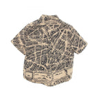 Dior Allover Pattern Short Sleeve Cotton Shirt — view 2