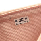Chanel Bifold Wallet Quilted Classic Small Baby Pink Caviar Leather