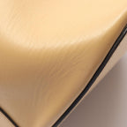 Celine Shoulder Bag Maillon Triomphe Beige Leather