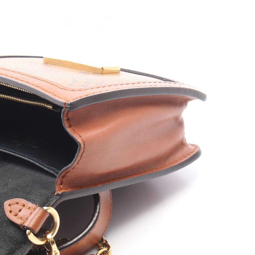 Louis Vuitton Waist Bag Dauphine BB 2-Way Canvas Leather