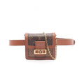 Louis Vuitton Waist Bag Dauphine BB 2-Way Canvas Leather