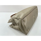 Gucci Handbag Bamboo Gold