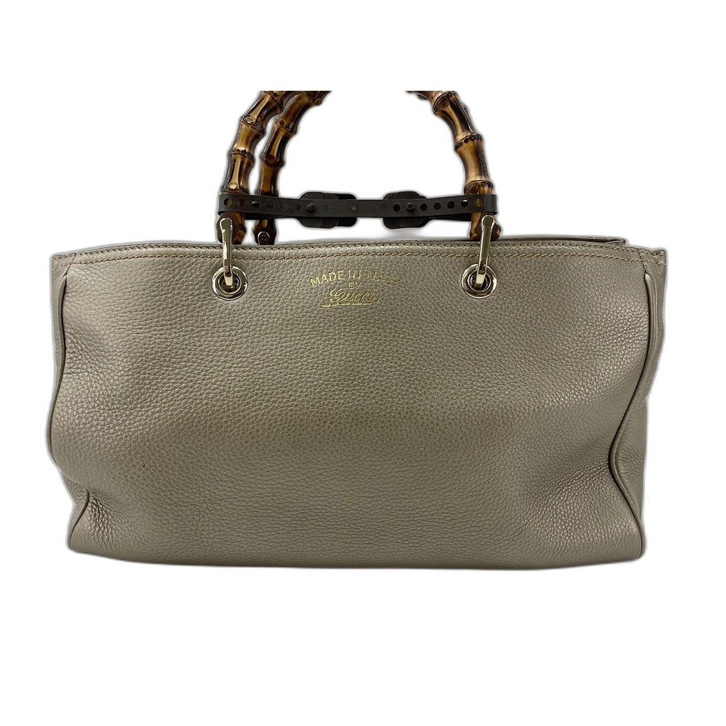 Gucci Handbag Bamboo Gold