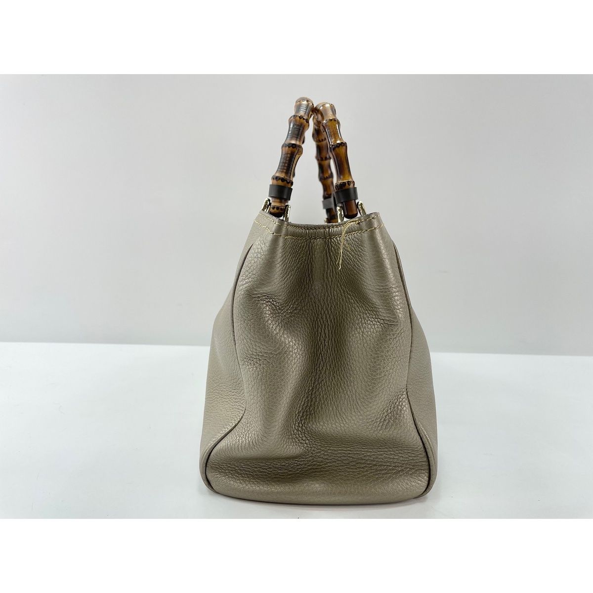 Gucci Handbag Bamboo Gold