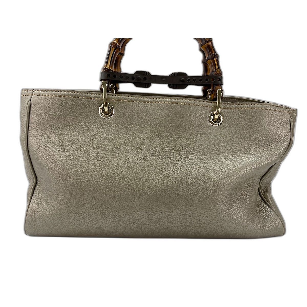 Gucci Handbag Bamboo Gold