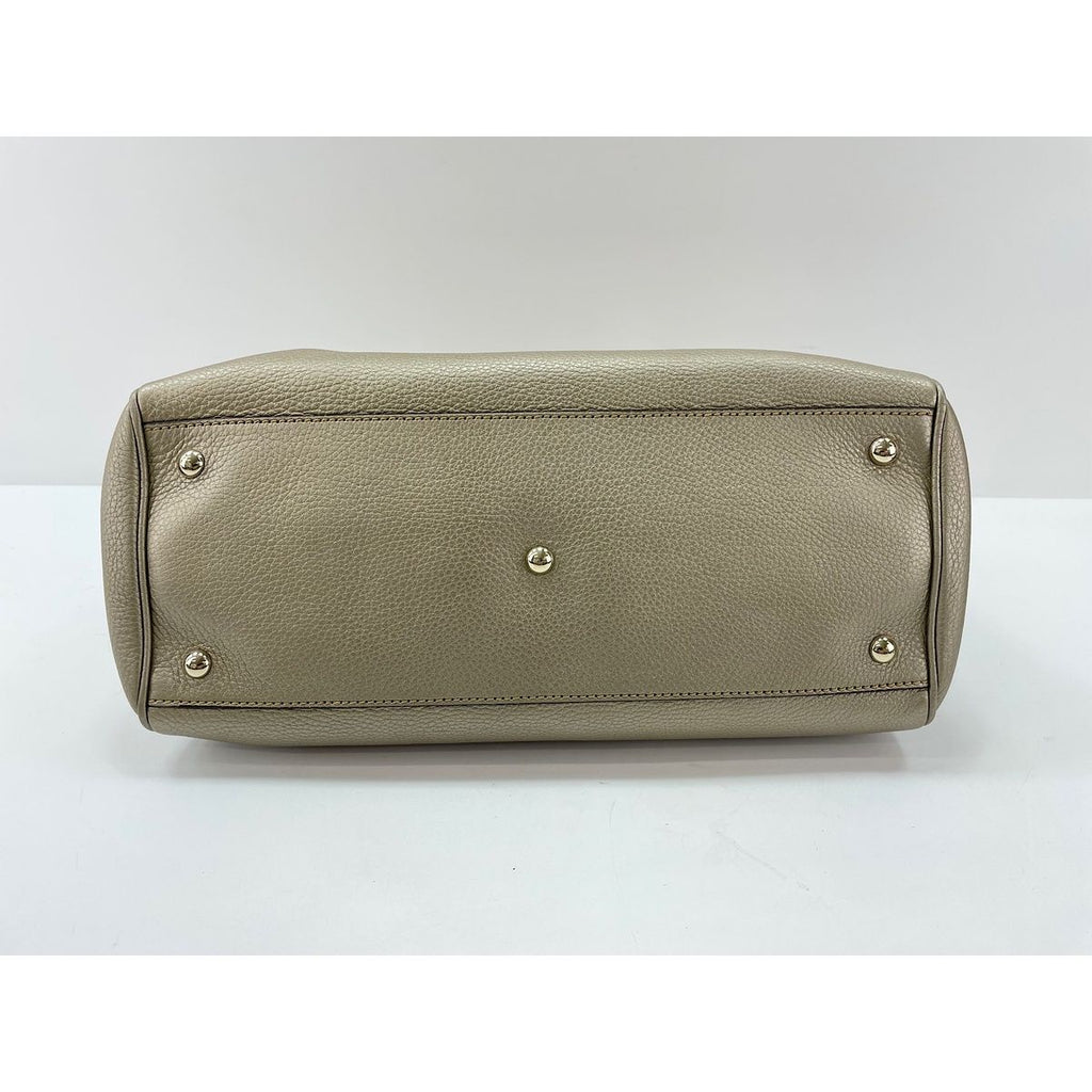Gucci Handbag Bamboo Gold