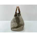 Gucci Handbag Bamboo Gold