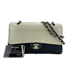 Chanel Shoulder Bag Classic Bicolor Double Flap