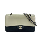 Chanel Shoulder Bag Classic Bicolor Double Flap