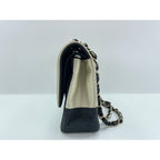 Chanel Shoulder Bag Classic Bicolor Double Flap