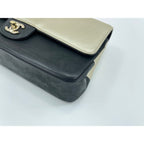 Chanel Shoulder Bag Classic Bicolor Double Flap