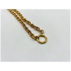 Chanel Necklace CC Logo Lava