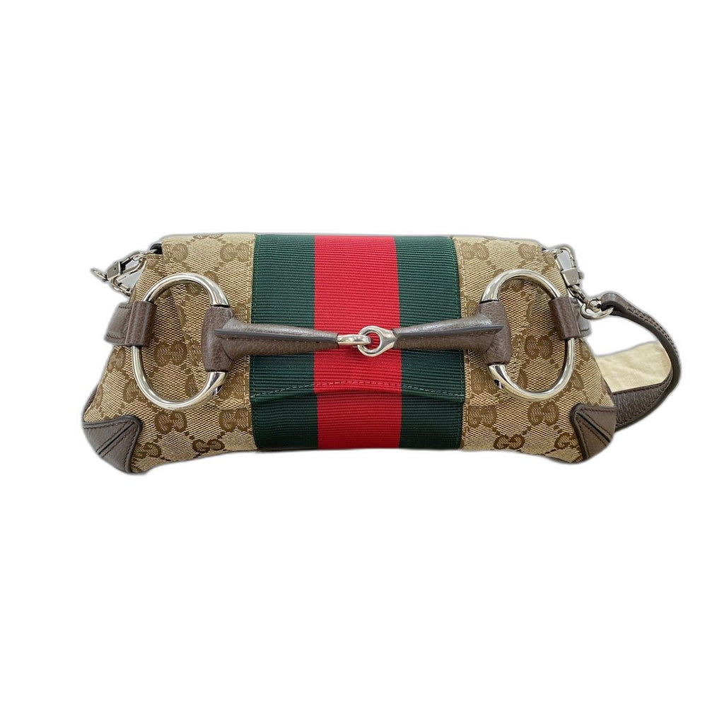 Gucci Handbag Horsebit Brown