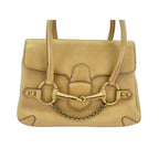Gucci Handbag Horsebit Beige