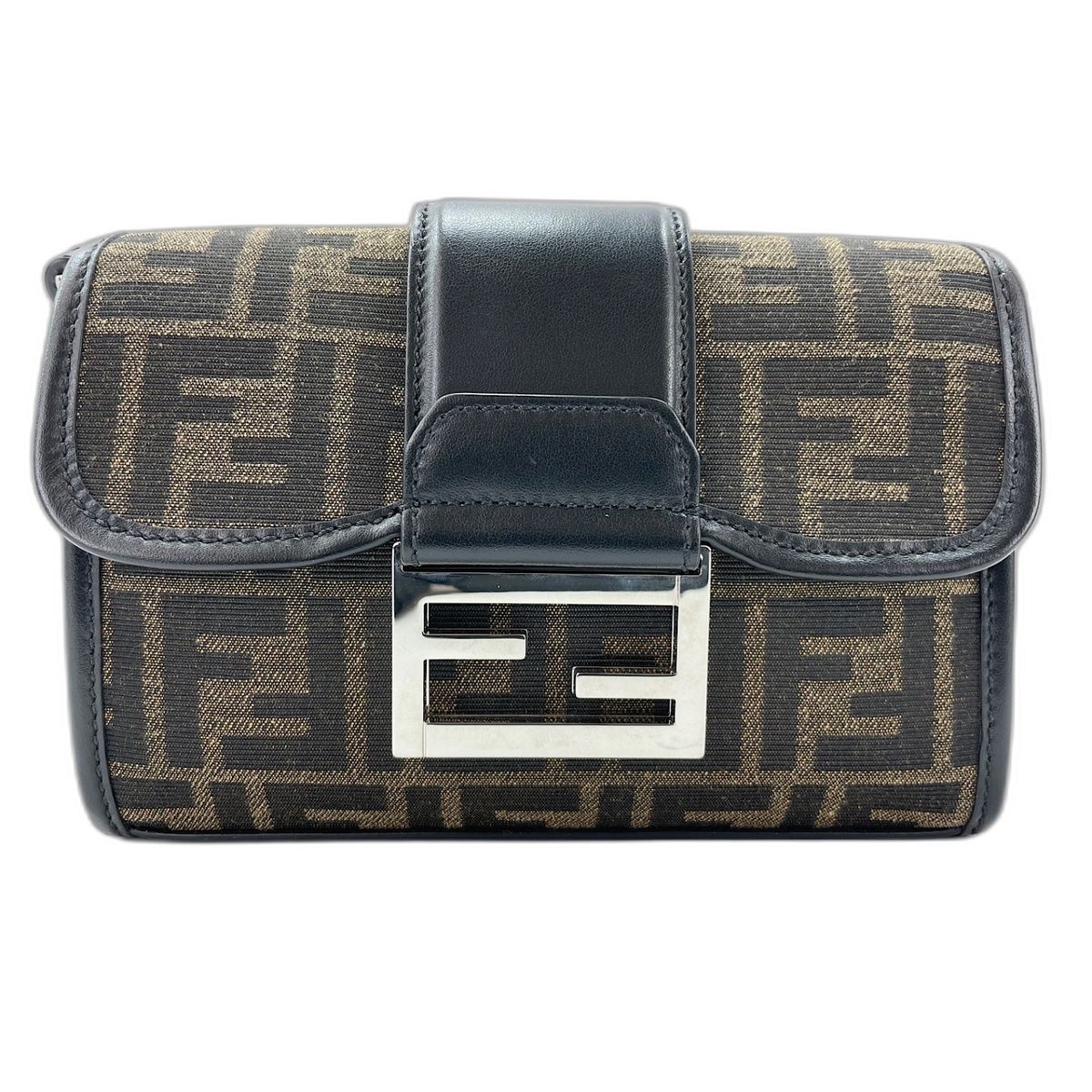 Fendi Shoulder Bag Double Baguette
