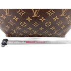 Louis Vuitton Shoulder Bag Gray Souffle