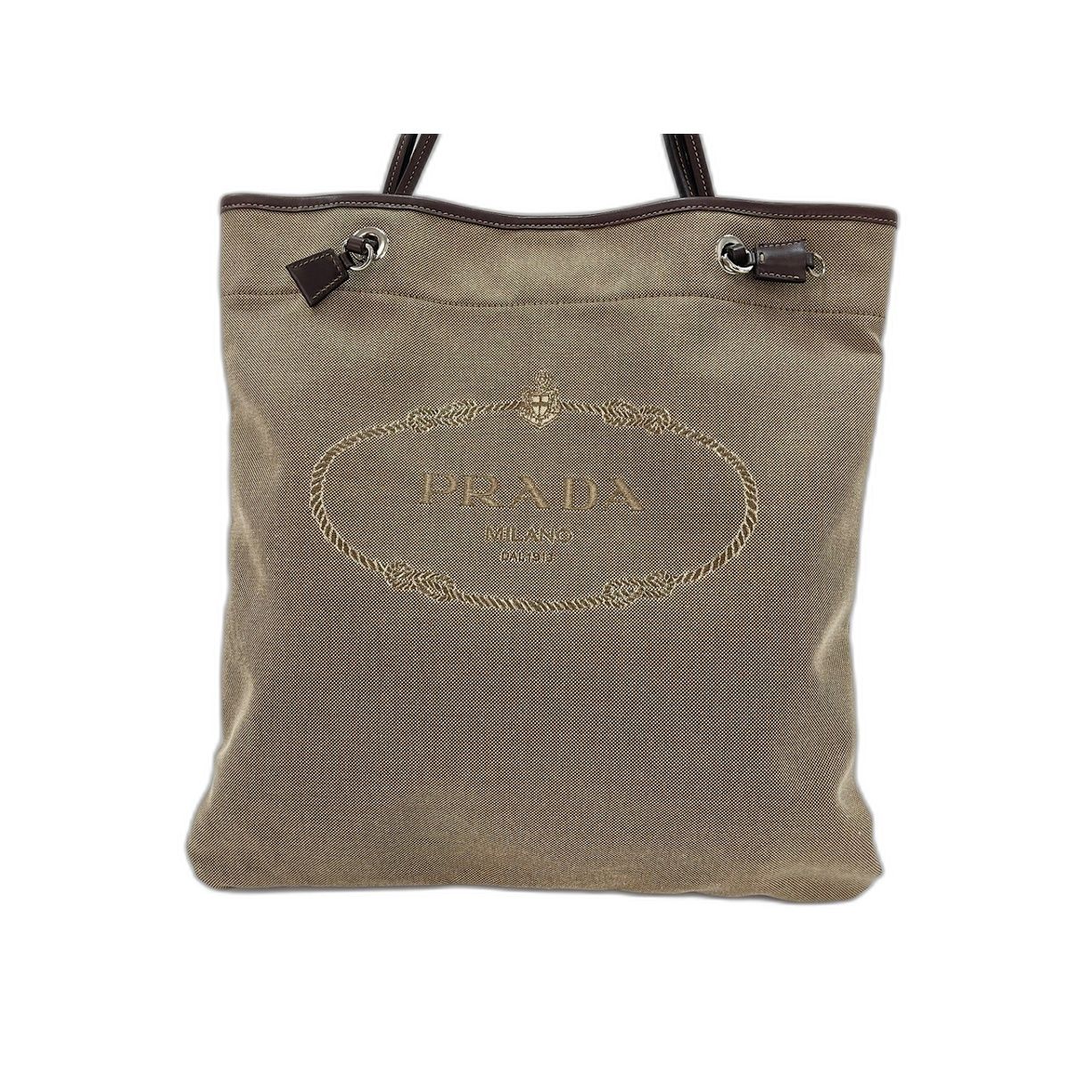 Prada Tote Bag Brown