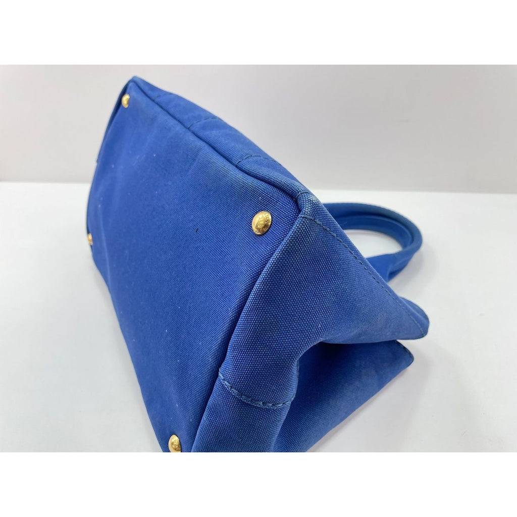 Prada Handbag Canapa Blue