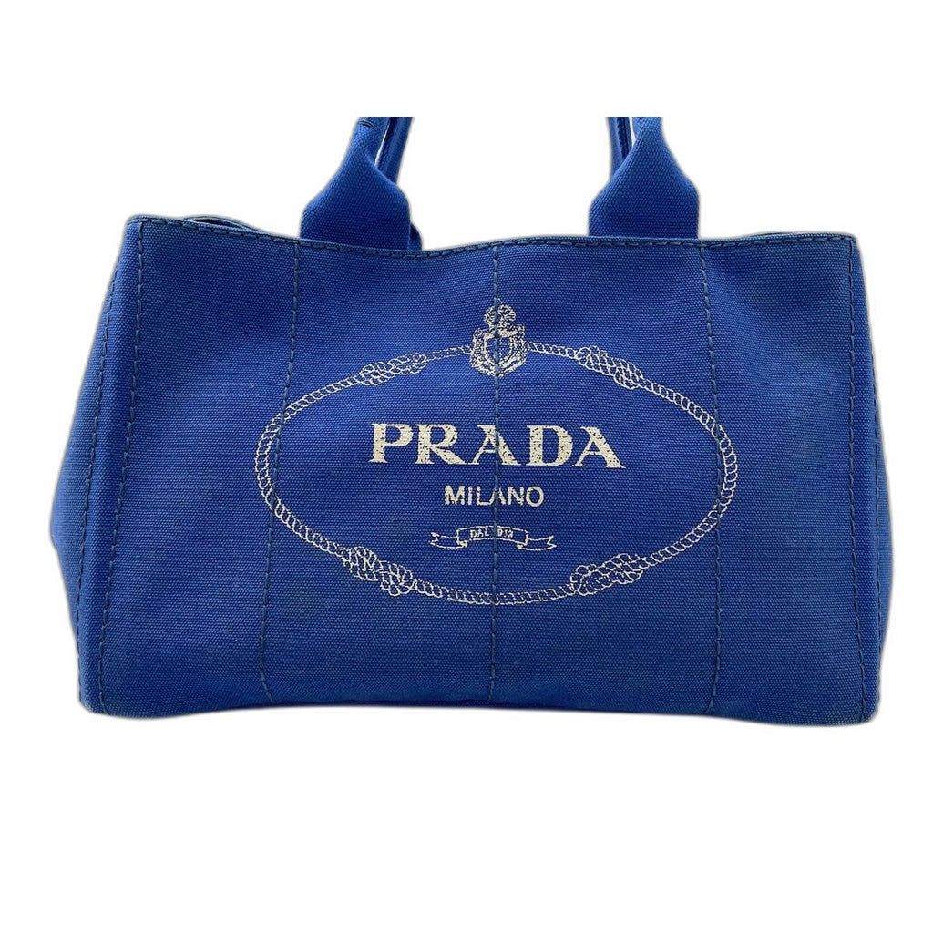 Prada Handbag Canapa Blue