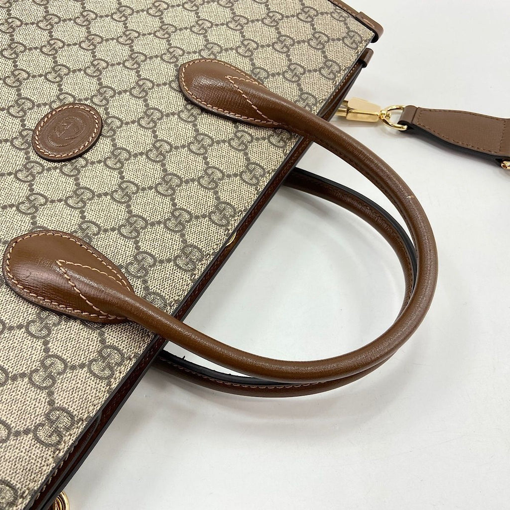 Gucci Tote Bag Interlocking 2-Way