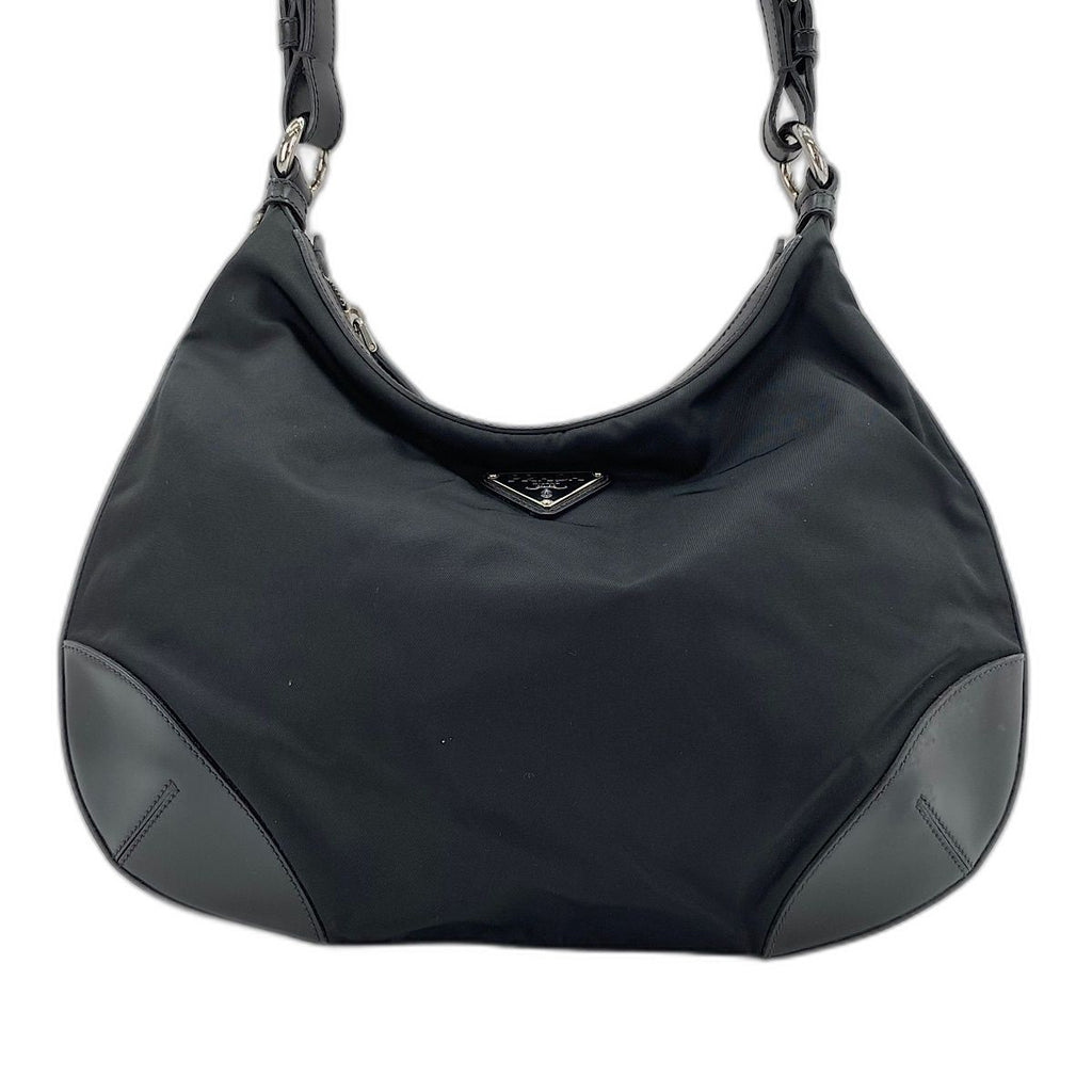 Prada Shoulder Bag Triangle Plate