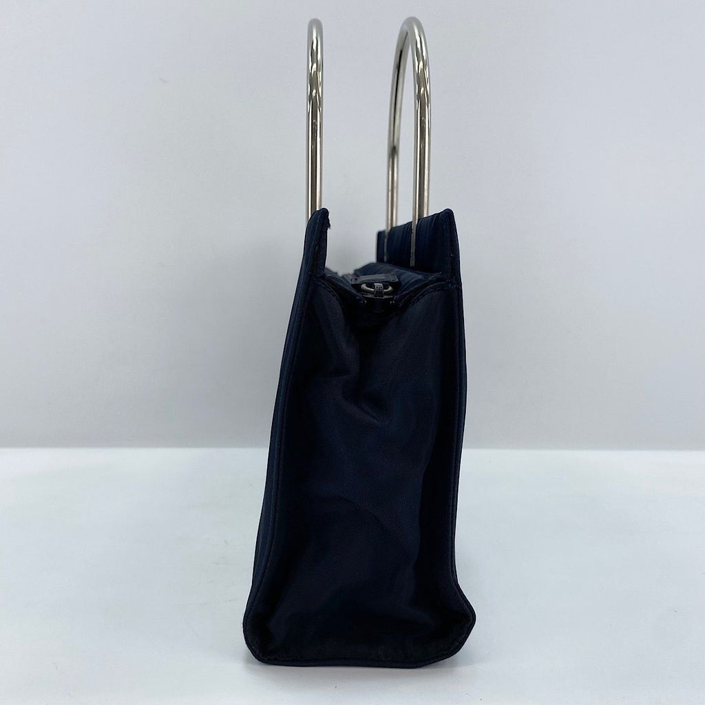 Prada Handbag Metal Handle Triangular Plate