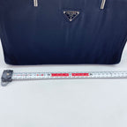 Prada Handbag Metal Handle Triangular Plate
