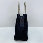 Prada Handbag Metal Handle Triangular Plate