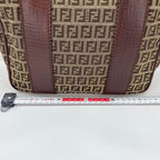 Fendi Tote Bag Zucchino Brown