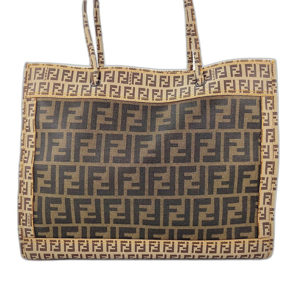 Fendi Tote Bag Zucca Zucchino